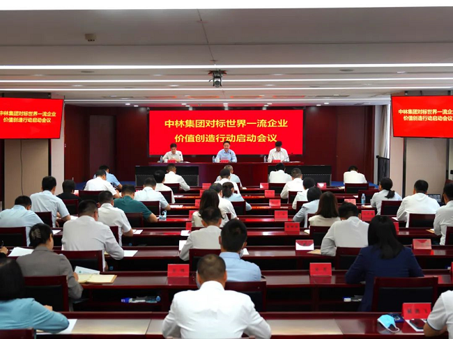 中林集团召开对标世界一流企业价值创制行动启动会议