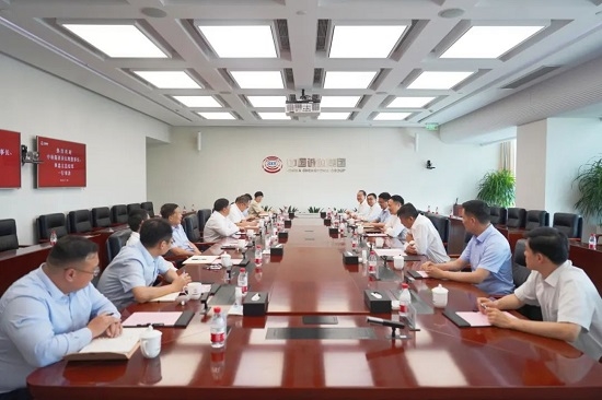 余红辉造访中国诚通集团党委书记、、、董事长朱碧新
