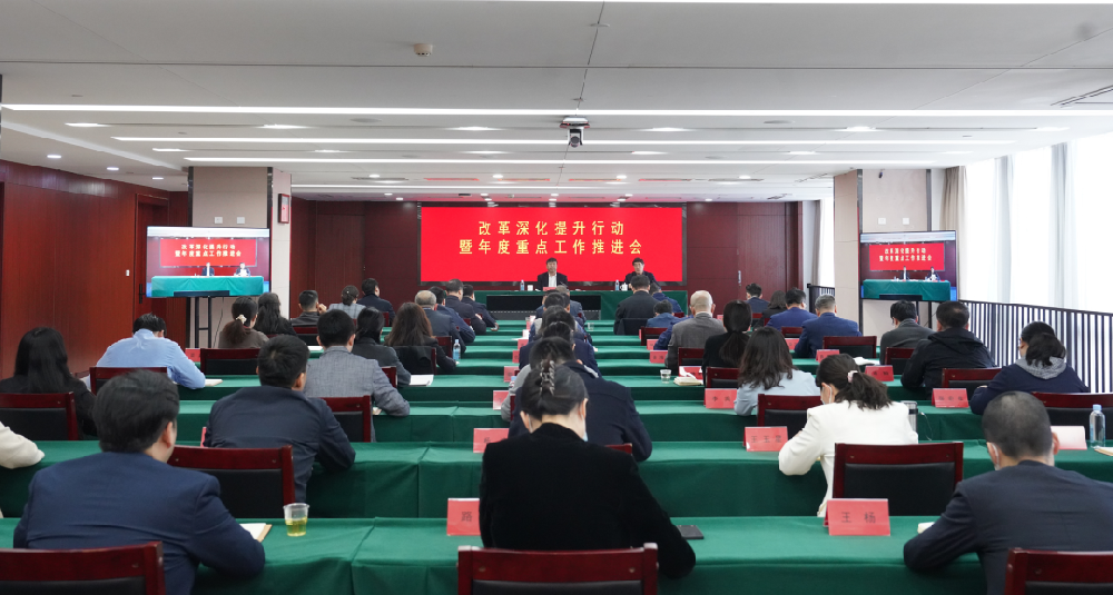中林集团召开鼎新深入提升行动暨年度重点工作推动会