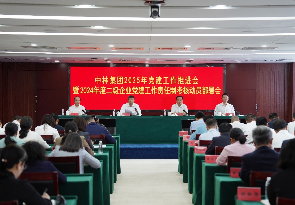 中国林业集团召开2025年度党建工作推动会
